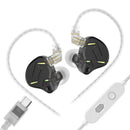 KZ ZST Pro X — Fone Intra-Auricular Híbrido com Driver Duplo