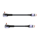 Cabo USB-C 90° para USB-C – Carregamento Rápido e Transferência de Dados